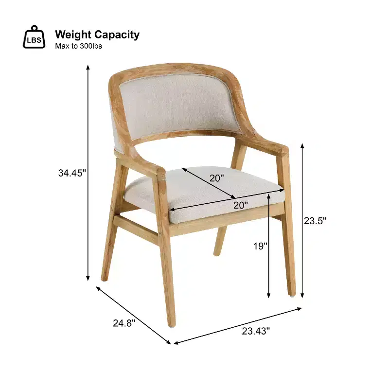 Christopher Knight Home Rosa Mid-Century Modern Rubberwood Upholstered Dining Chairs (Set of 2)