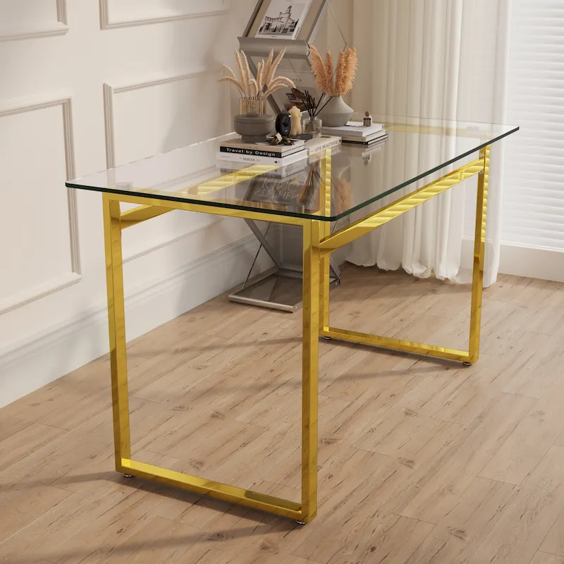 Rectangular Glass Dining Table