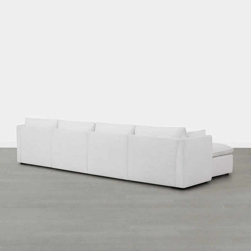 Cypress U-shape Sectional Couches Modular Sofa with Ottoman