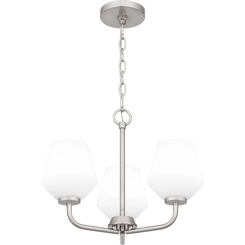 Nielson 3-Light Brushed Nickel Pendant Light