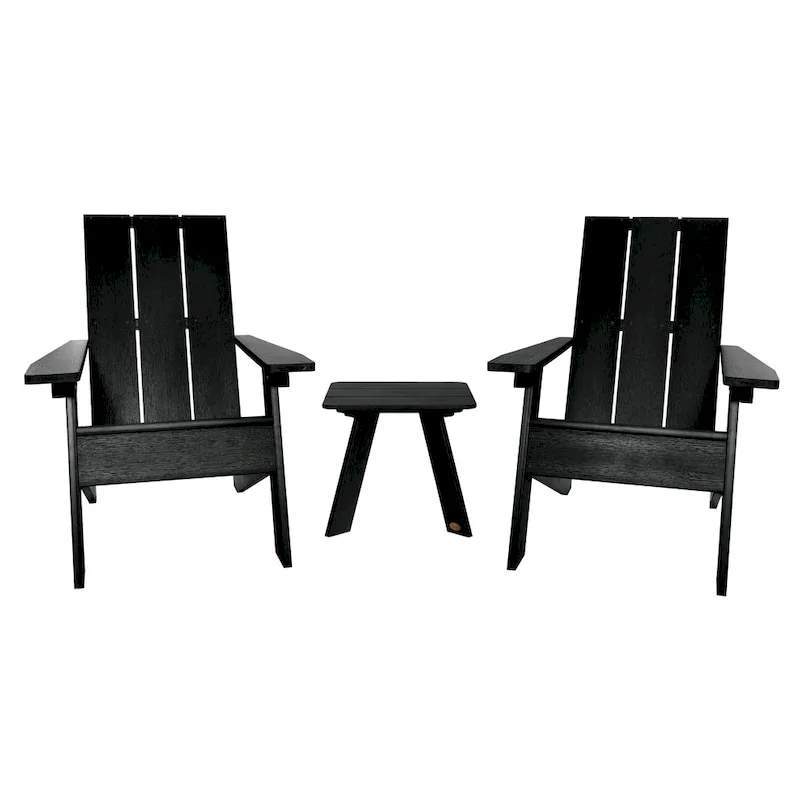 HIGHWOOD 3-piece Adirondack Chairs and Side Table Set