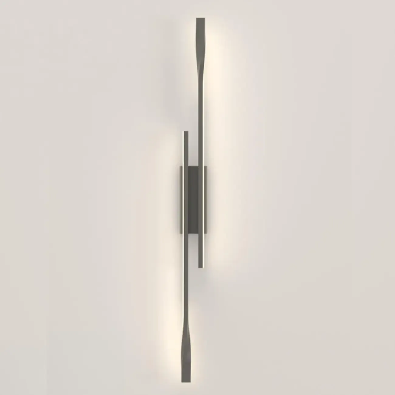 Modern Linear Wall Sconce with Silica Gel Shade