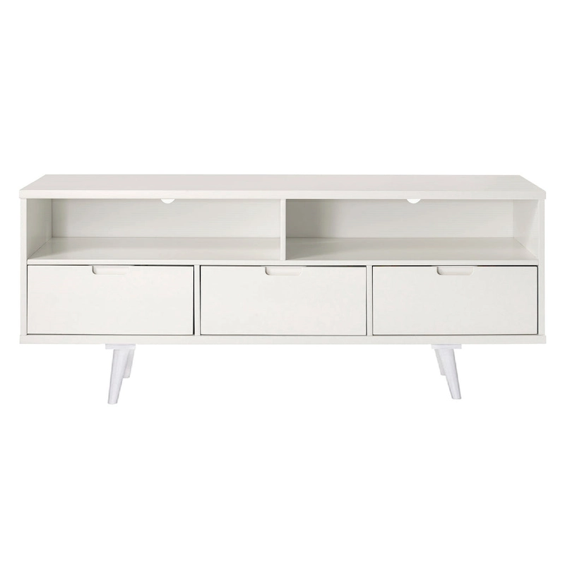 Middlebrook Alby 58-inch Mid-Century Solid Wood TV Stand