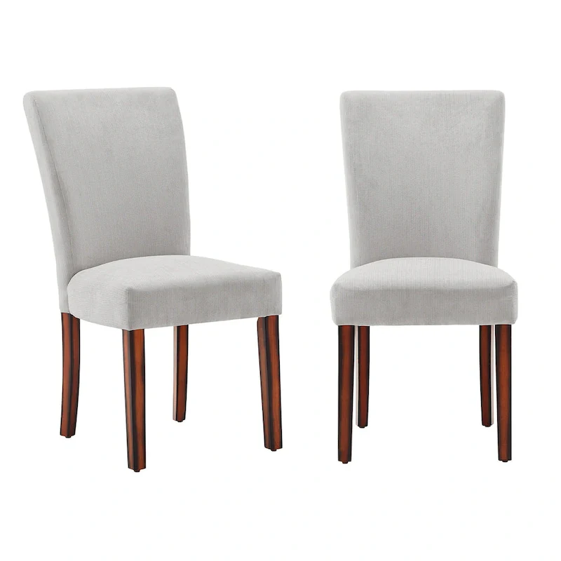 Dinant Chenille Parsons Dining Chairs (Set of 2) - Dining Chair