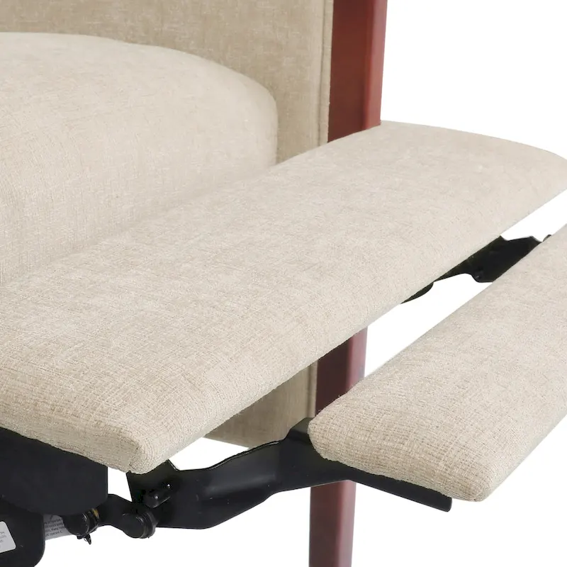 Anaura Channel Stitch Pushback Recliner by Christopher Knight Home