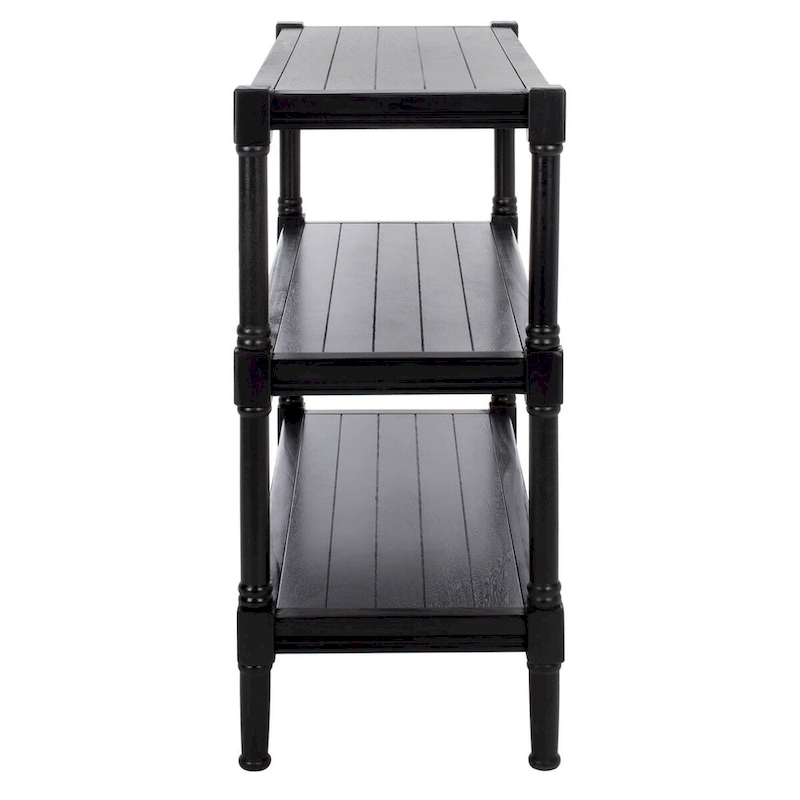SAFAVIEH Olevia 3-Shelf Console Table - 33.8 W x 13.8 L x 29.5 H - 34Wx14Dx30H