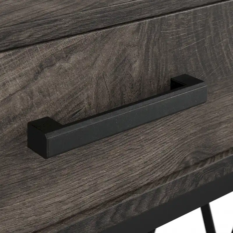 City Park Industrial End Table with Drawer