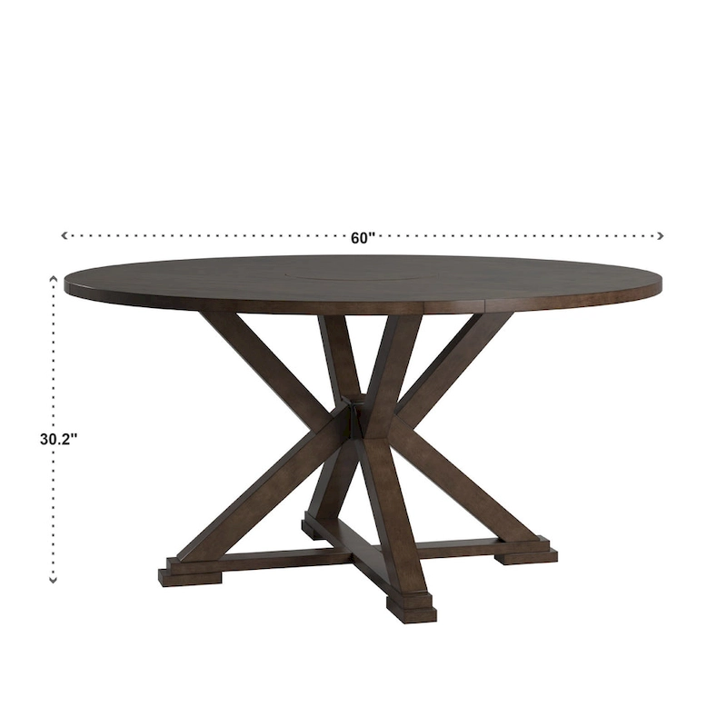 Garrison Espresso Convertible Dining Table by iNSPIRE Q Modern