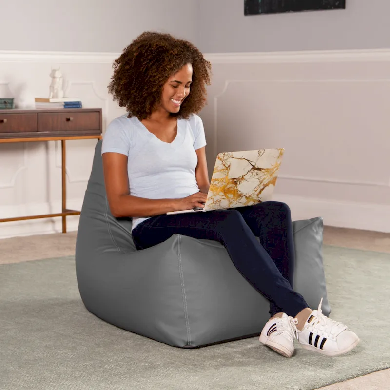 Jaxx Juniper Premium Vinyl Classroom Bean Bag Chair