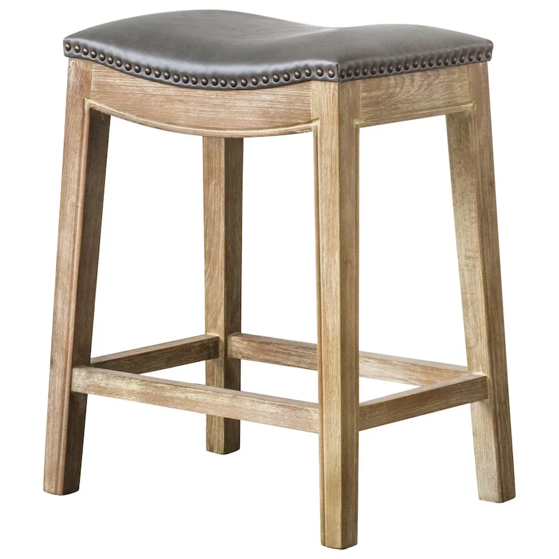 Elmo Bonded Leather Counter Stool