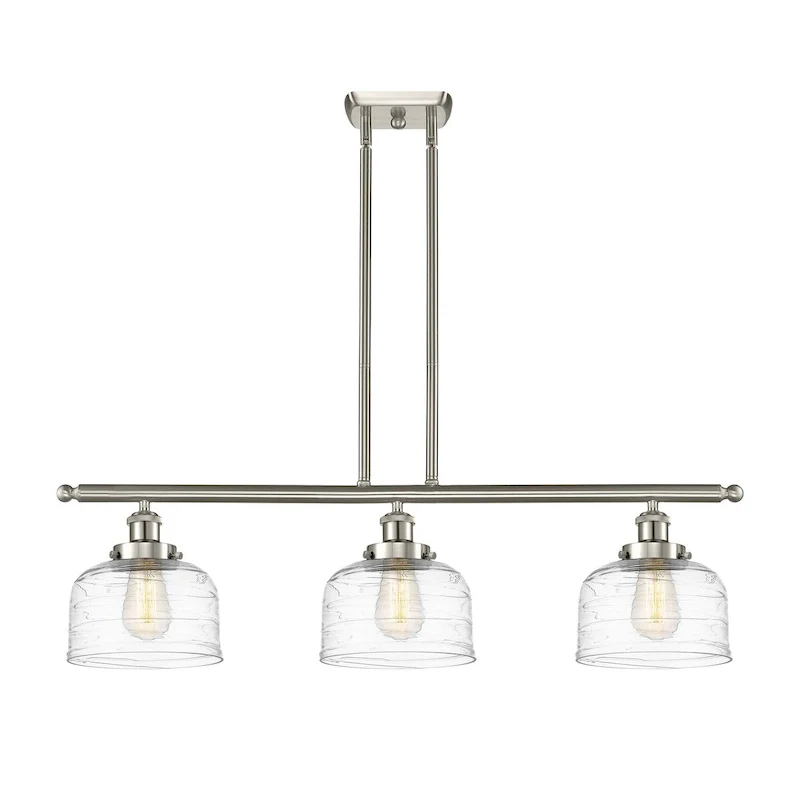 Innovations Lighting Bell - 3 Light 36  Island Light - 8  Shade