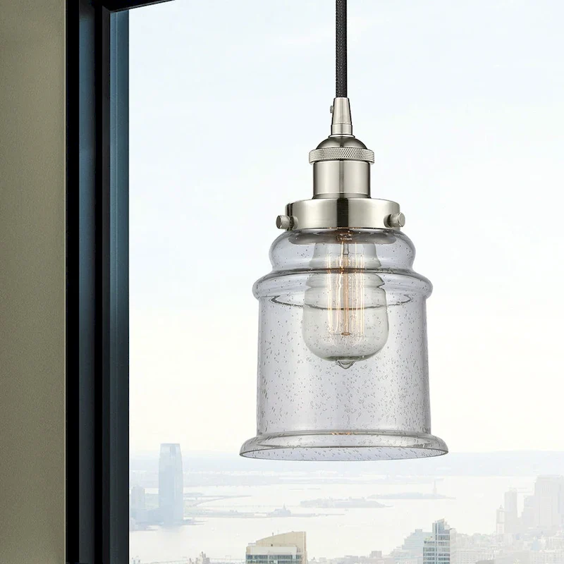 Innovations Lighting 616-1PH-11-6 Canton Pendant Canton 6  Wide Mini