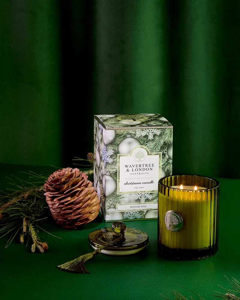 Wavertree & London Candle Winter Pine 75 hours 410g