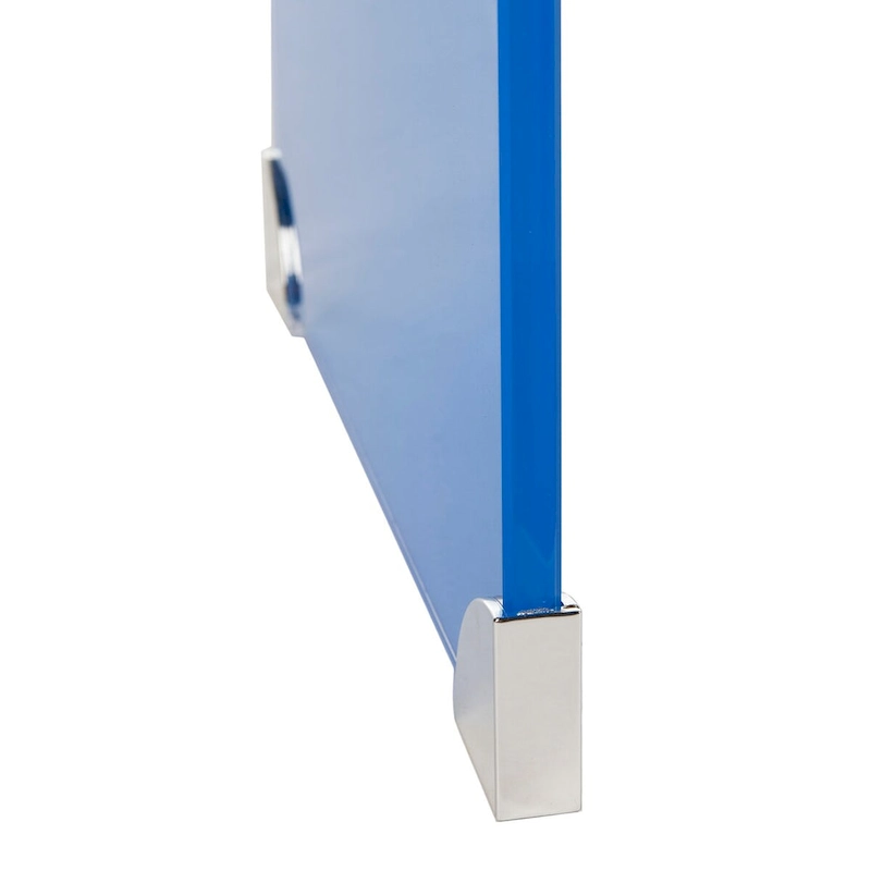 SAFAVIEH Modena Ombre Glass Console Table - Clear / Blue - 43.3 x 13.8 x 29.5 - 43Wx14Dx30H