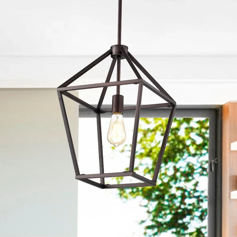 Dannies 1 Light Kitchen Island Lantern Pendant Light