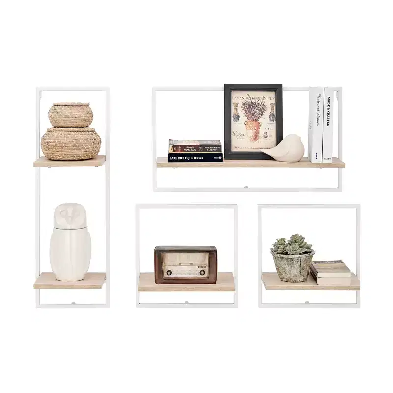 4pc Framed Wall Shelf Set - Danya B.