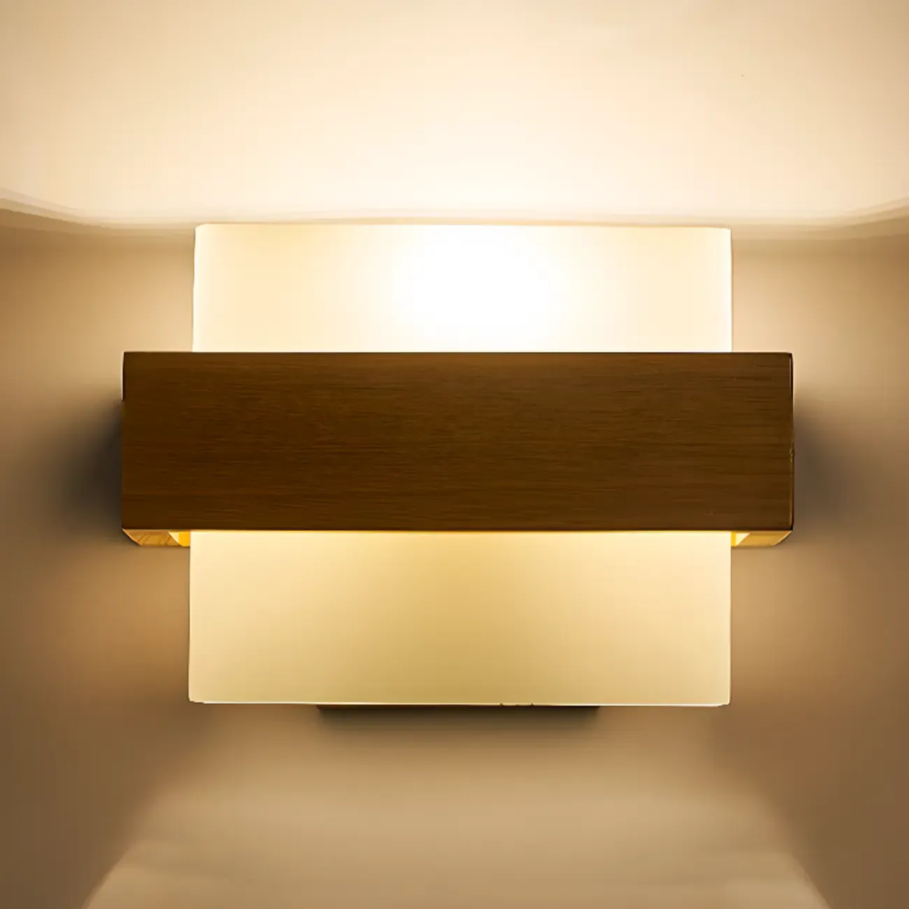 Modern Rectangular LED Wall Sconce  with Up and Down Light