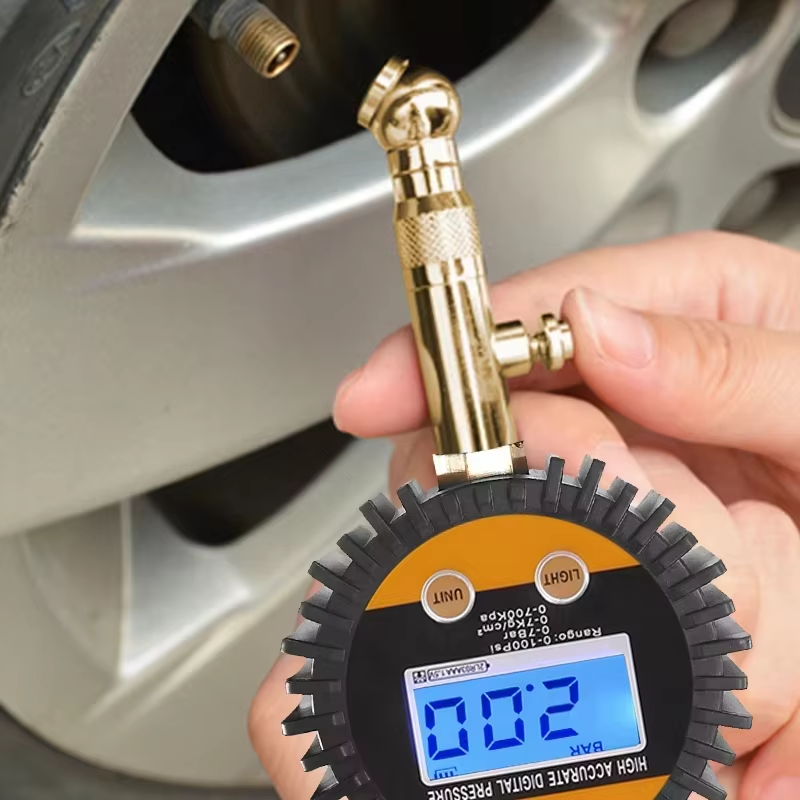 SEAPENG DP-B03 Digital Tire Pressure Gauge Inflator for cars, trucks, RVs and garages