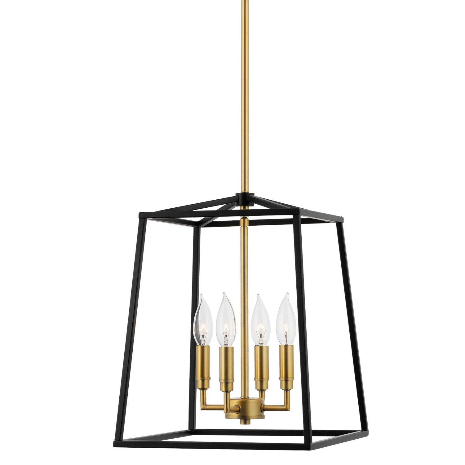 Bellevue 16 4-Light Modern Farmhouse Lantern Pendant Light