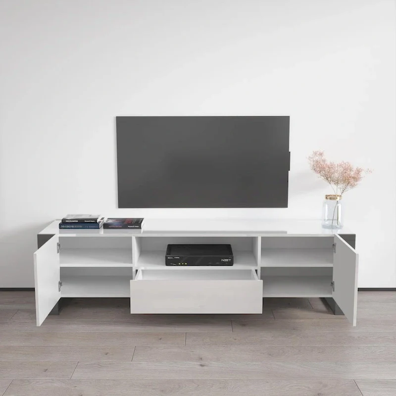 Woody 71 Modern All High Gloss TV Stand