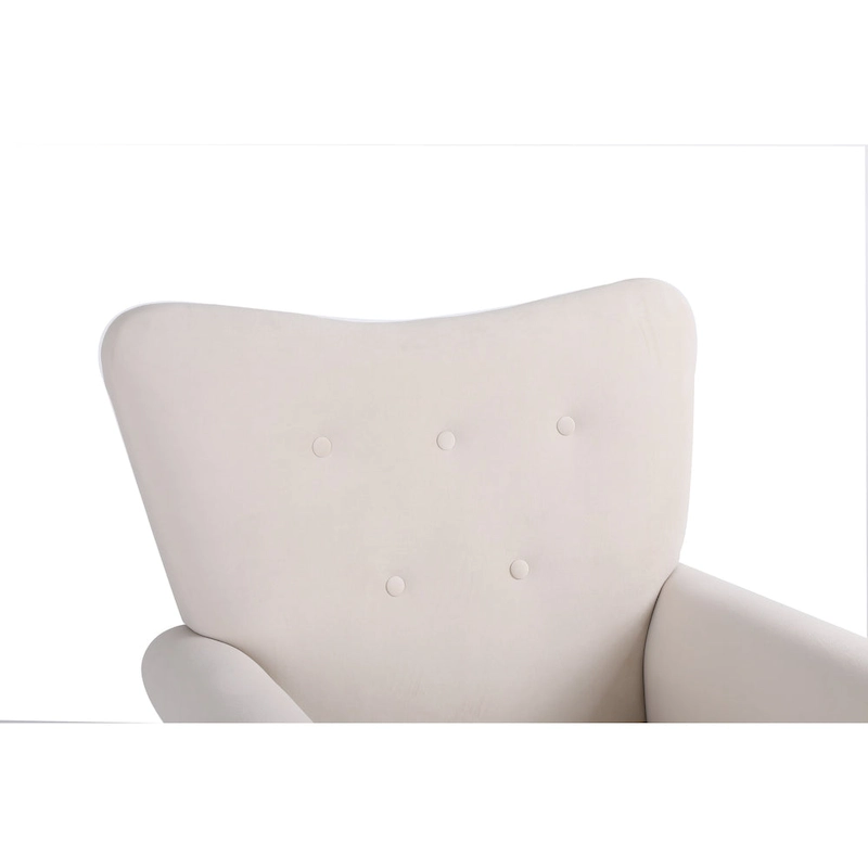 Velvet Rocking Chair