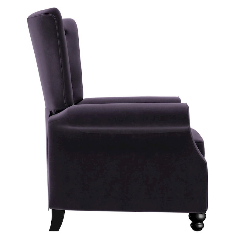 Copper Grove Plush Pushback Recliner Chairs (Set of 2)