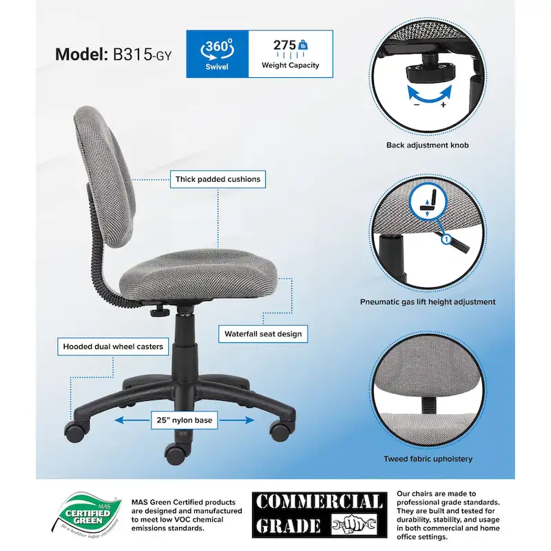 Boss Deluxe Posture Chair