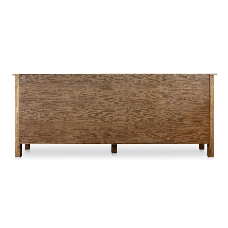 Bastian, Sideboard With drawers, Warm Brown - 78.5W x19.76D x32H
