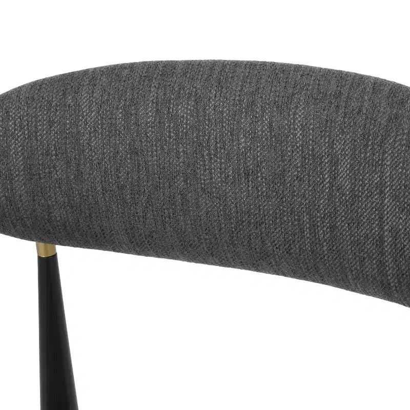 Christopher Knight Home Alger Modern Fabric Upholstered Iron 25 Inch Counter Stools (Set of 2)