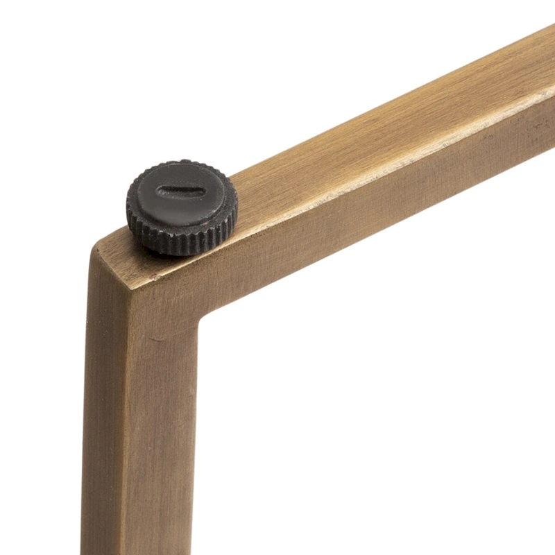 Kate and Laurel Solvay Wood and Metal Coffee Table