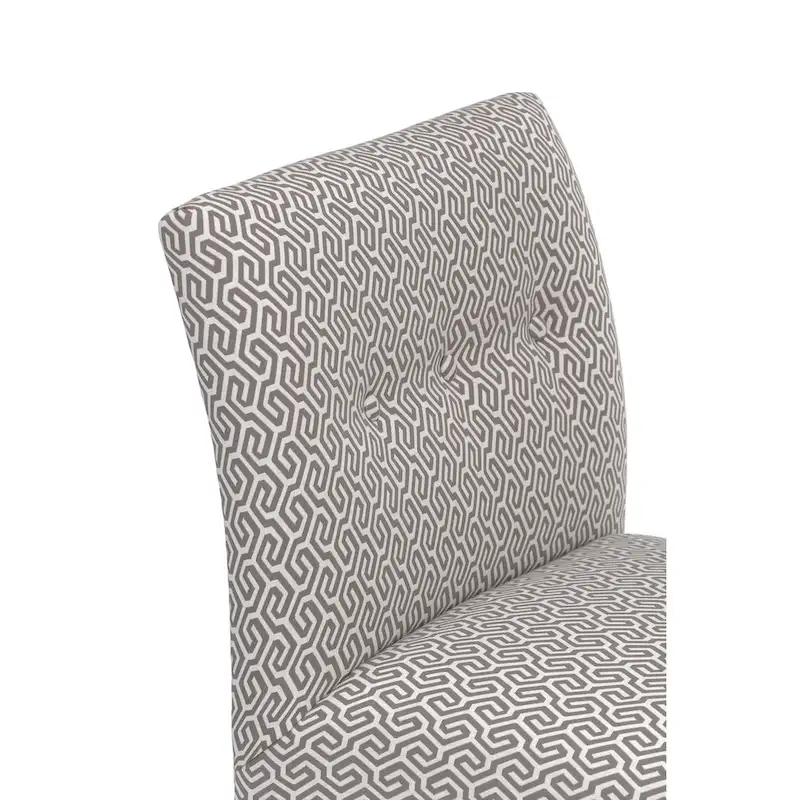 Armless Slipper Chair – Multiple Colors, Polyester, Single Seat