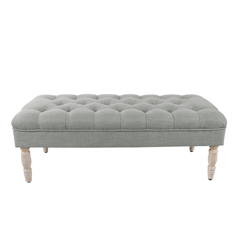 HomePop Classic Tufted top Upholstered Bench