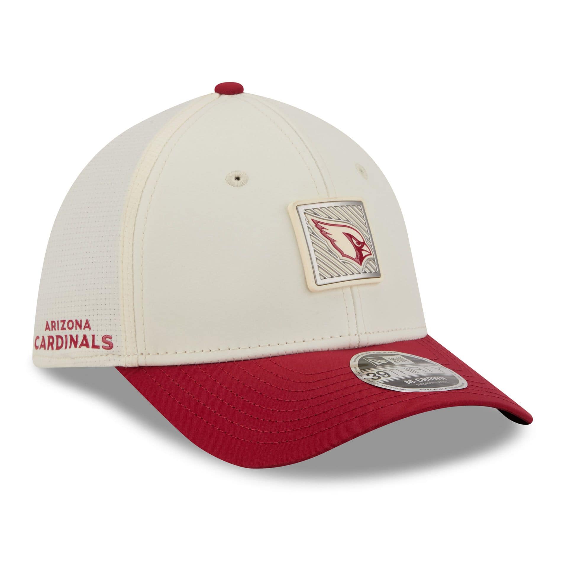Arizona Cardinals 2026 NFL Training Camp 39THIRTY Flex Cap Cream/Red