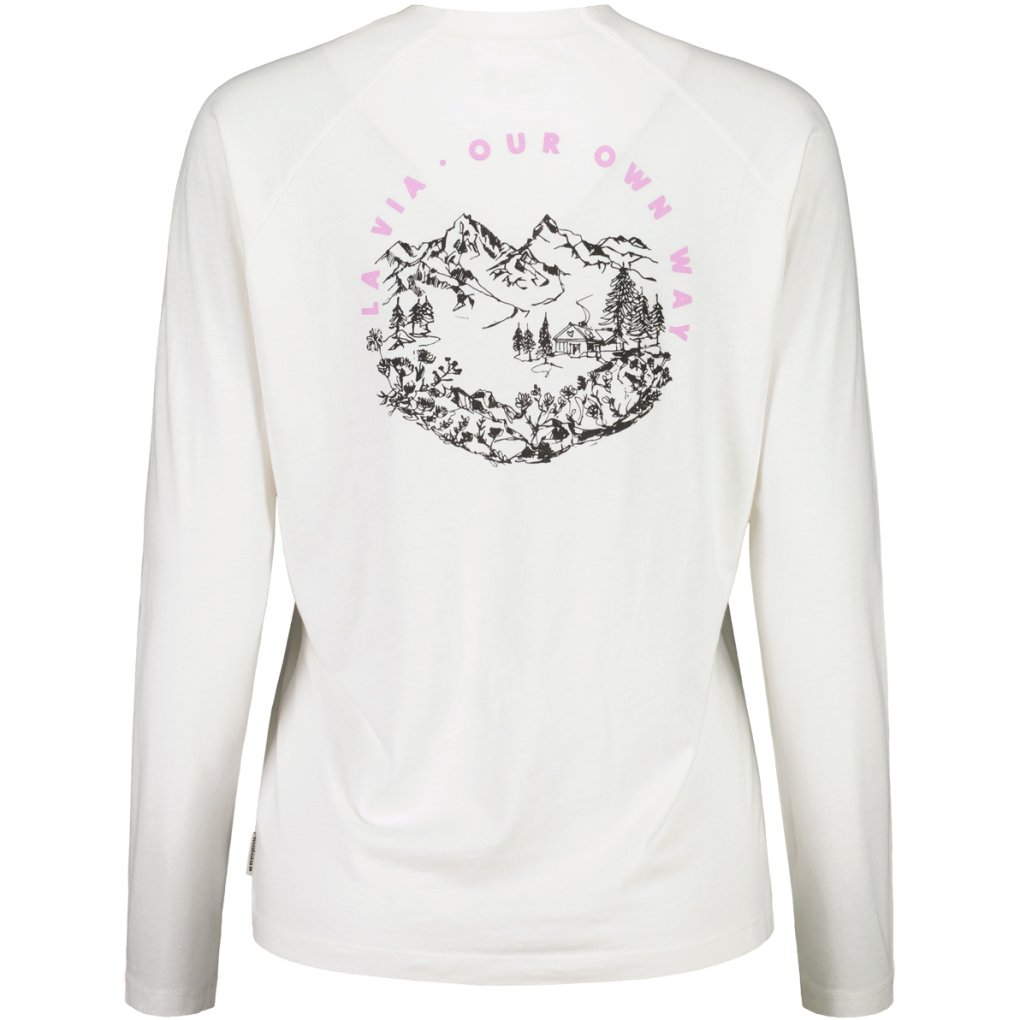 Maloja AllegriniM. Mountain Shirt Women - shaded white 1148