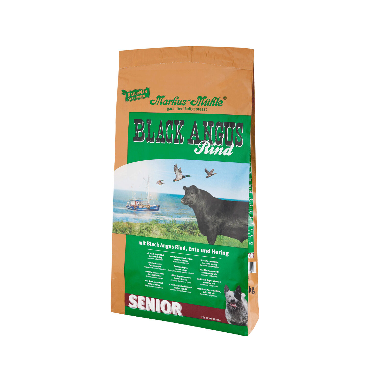 Markus-Mühle Black Angus Senior Dog Food - 15kg