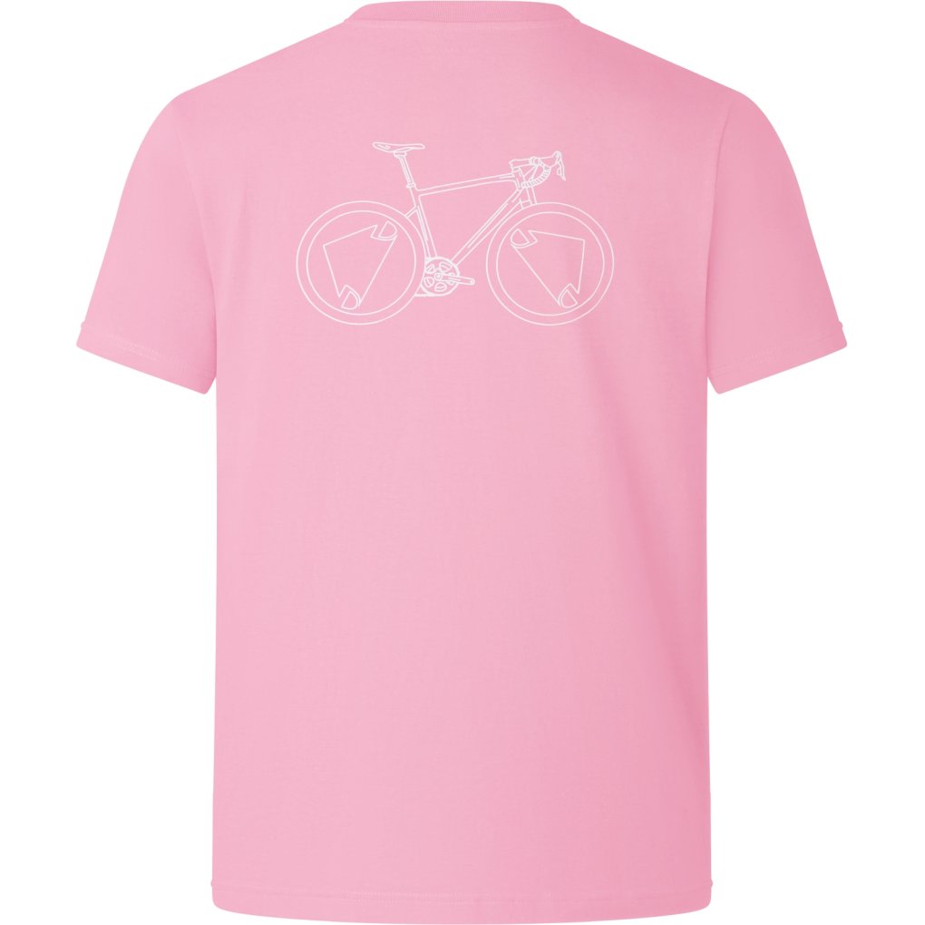 Endura Ltd Graphic Tee Men - Pedal Power - pink thrift