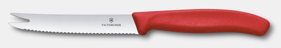 Swiss Classic Cheese and Sausage Knife, 11 cm