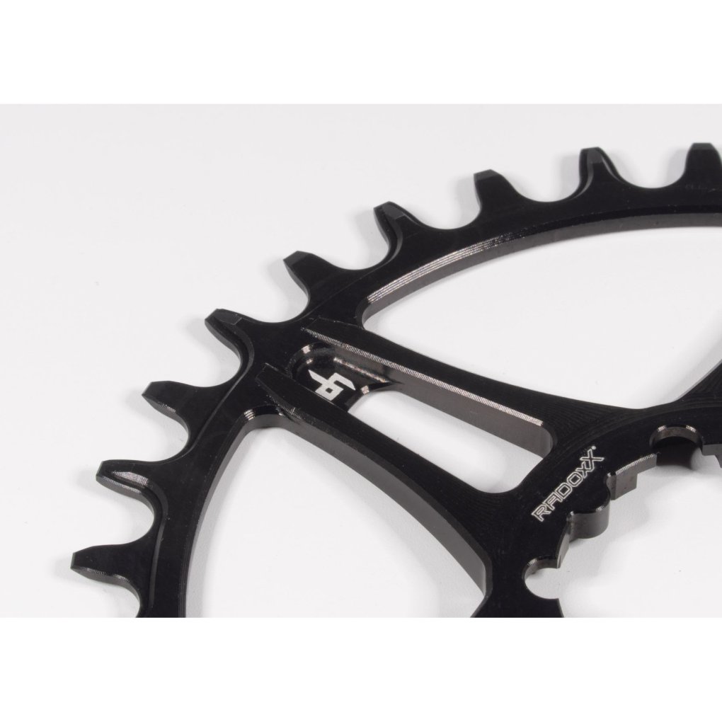 Radoxx Components X Dangerholm - Bergakungen Chainring - MTB | Direct Mount (SRAM 3-Bolt) - black