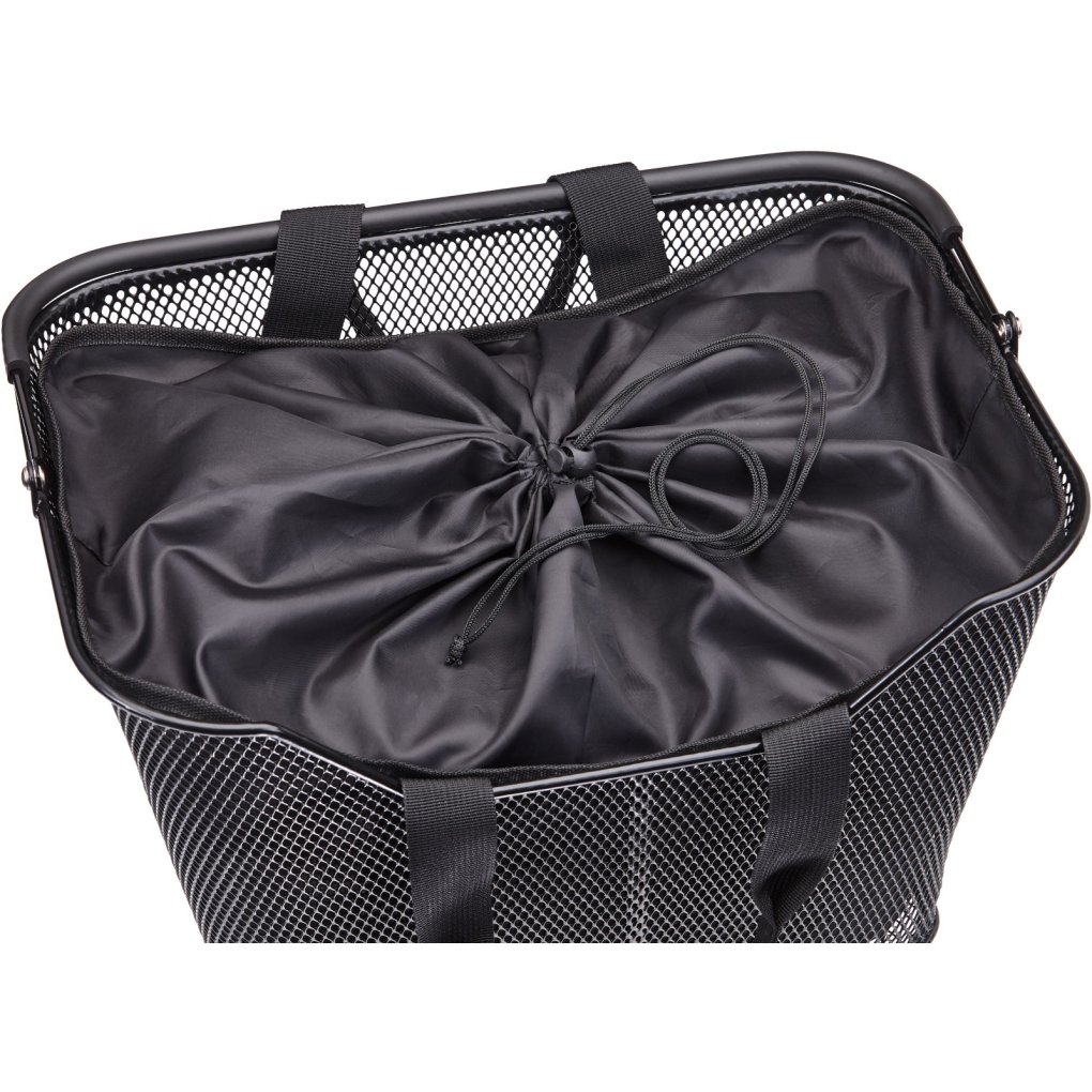 Racktime Lea Basket Bag 16L - carbon black