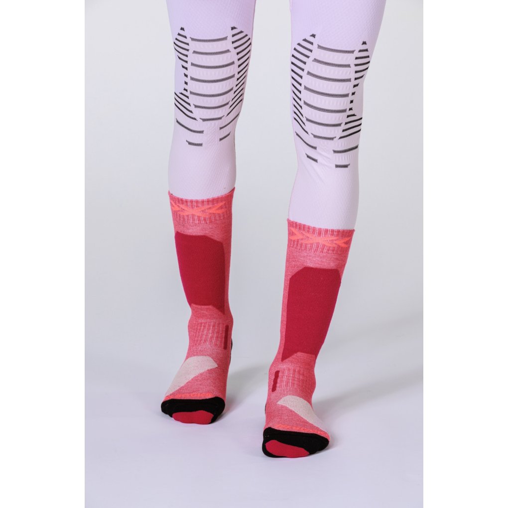 X-Socks Ski Discover OTC Junior Socks - blue blossom/marine