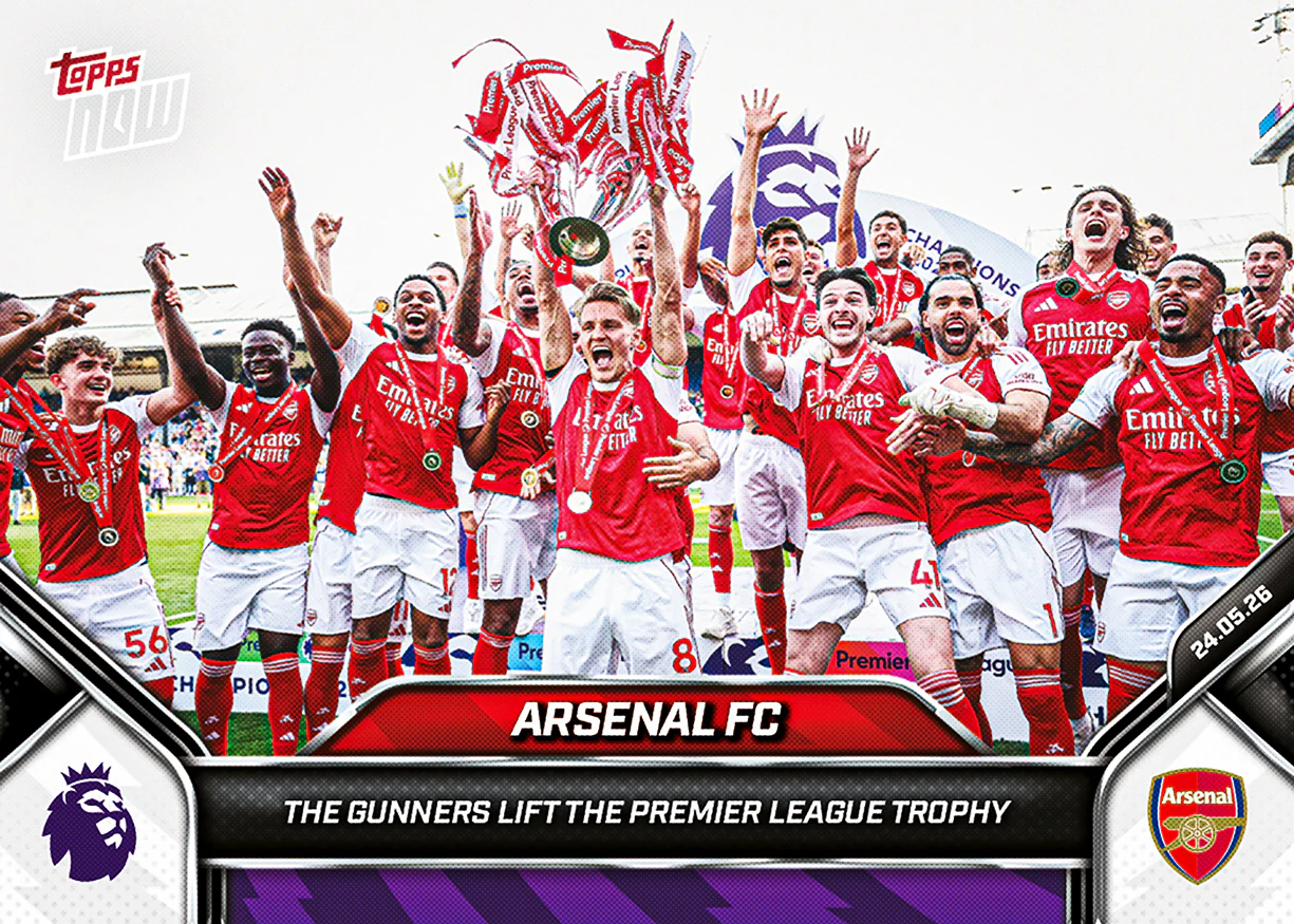 Arsenal FC - 2025-26 Premier League Topps NOW® - Card 200