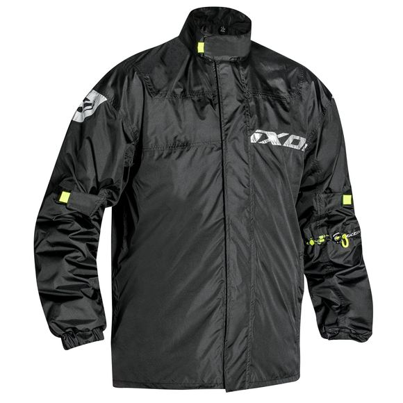 Ixon MADDEN Rain Jacket - Black / YellowRef: IX1024