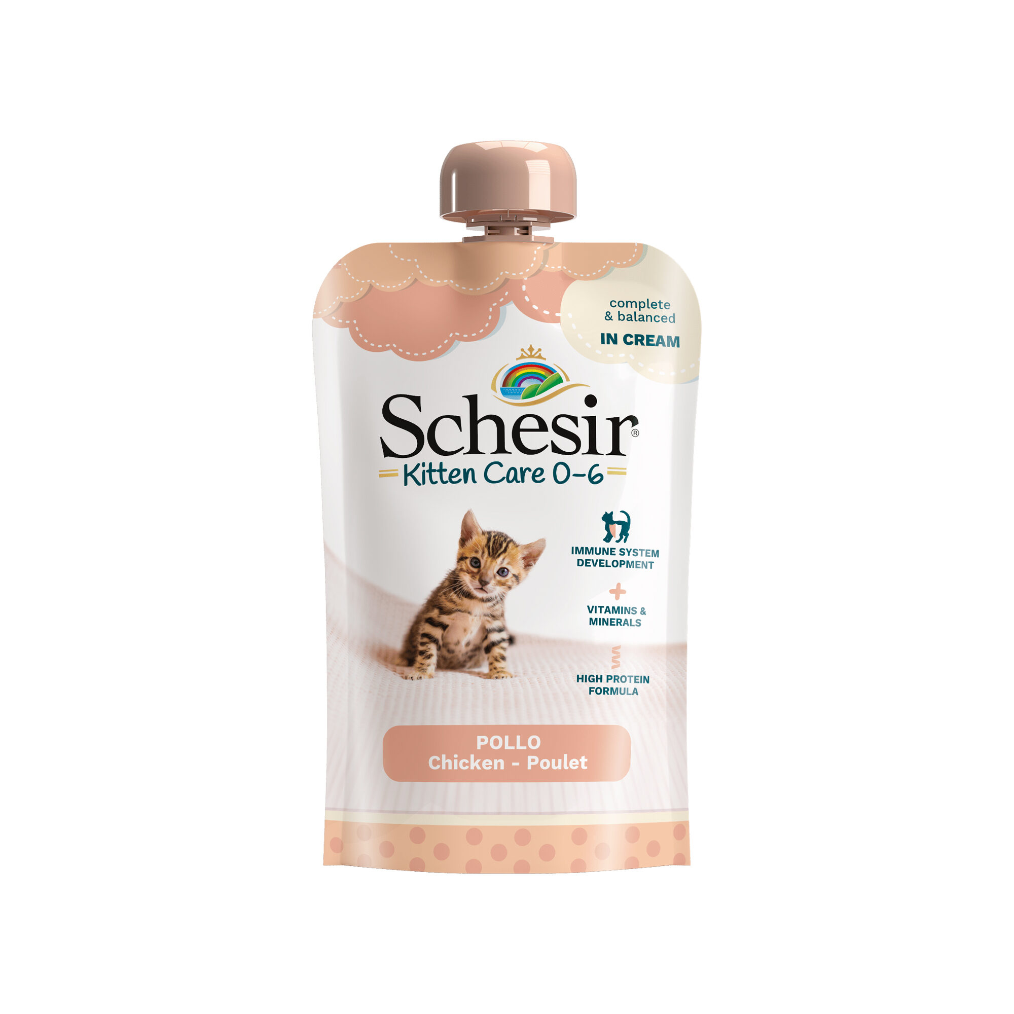 Schesir Kitten Pouch Cream - Tuna - 20 x 150 g