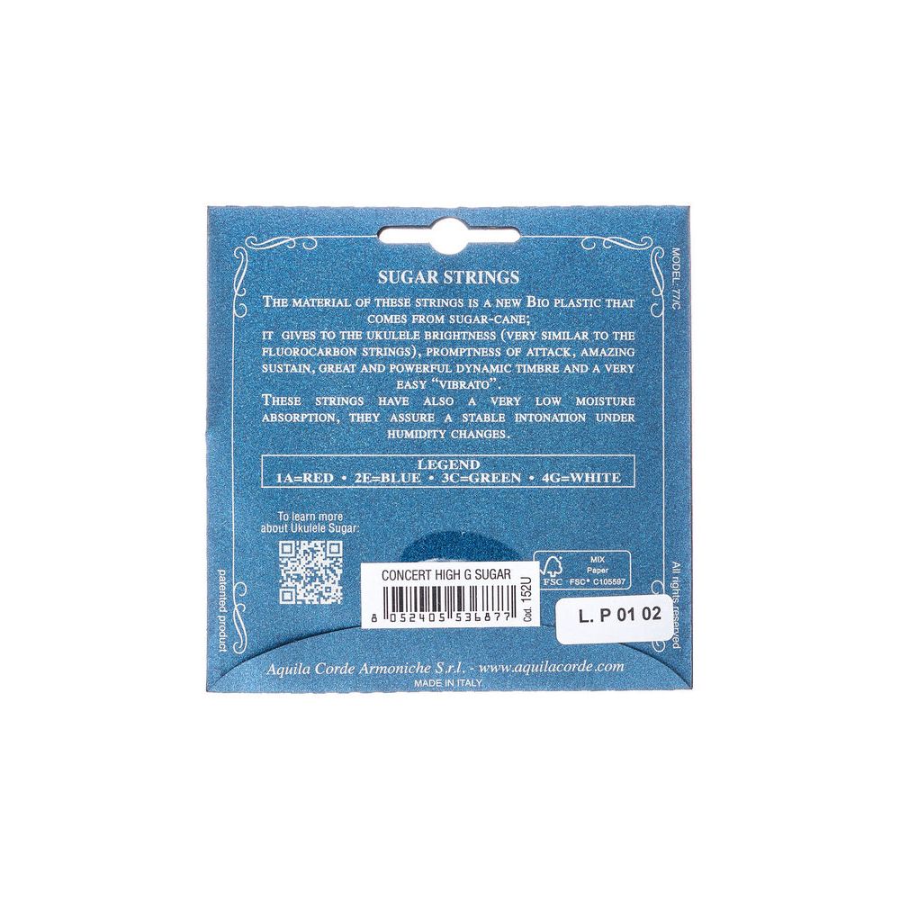 Aquila 152U Sugar Ukulele Concert – Thomann Ireland
