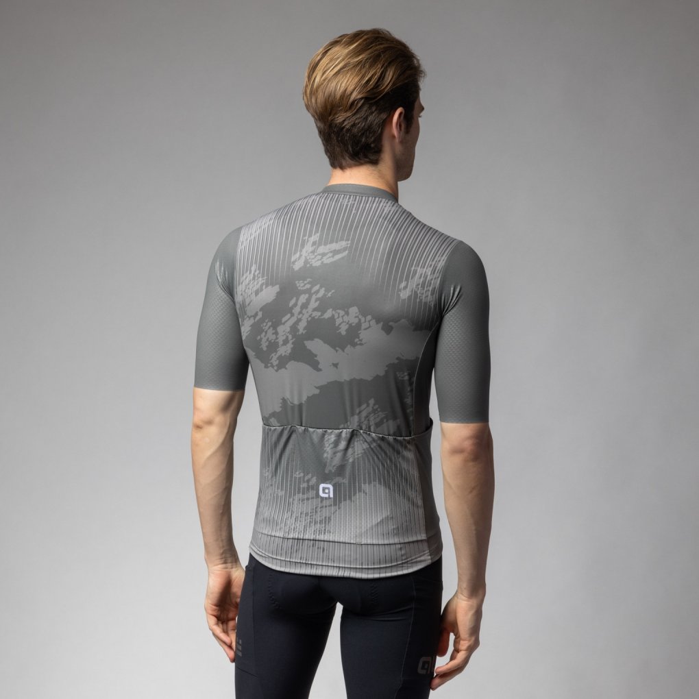 Alé OFF ROAD GRAVEL Krakatoa Short Sleeve Jersey Men - fango