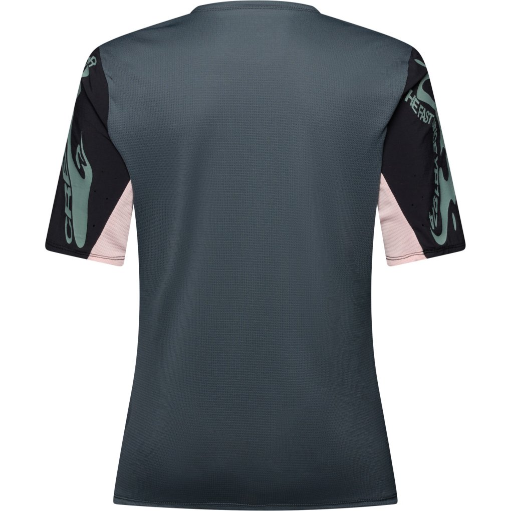 FOX Defend MTB Shortsleeve Jersey Women - Creation - deep cobalt