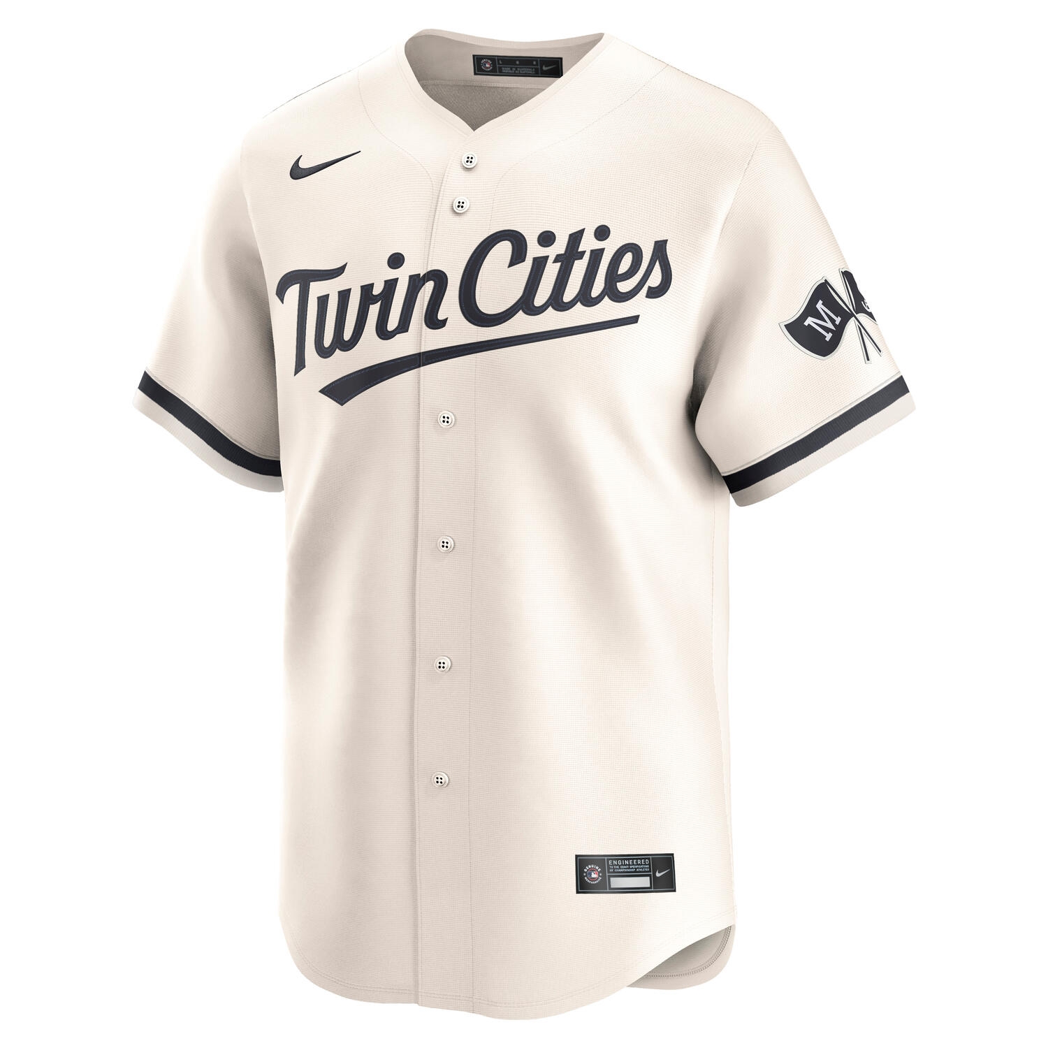 Minnesota Twins Alternate Nike Limited MLB Jersey Cream