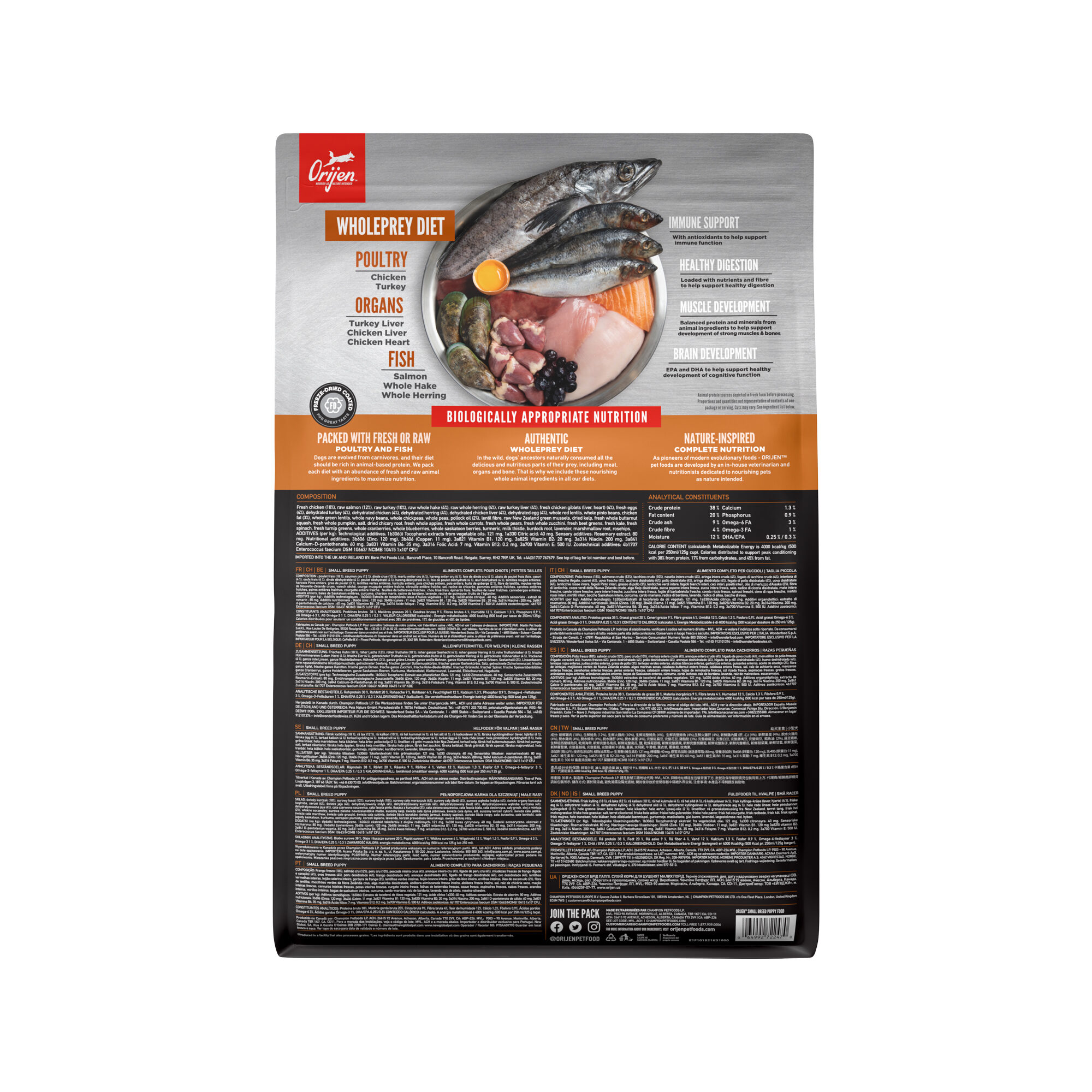 Orijen Puppy Small Breed - 1,8 kg