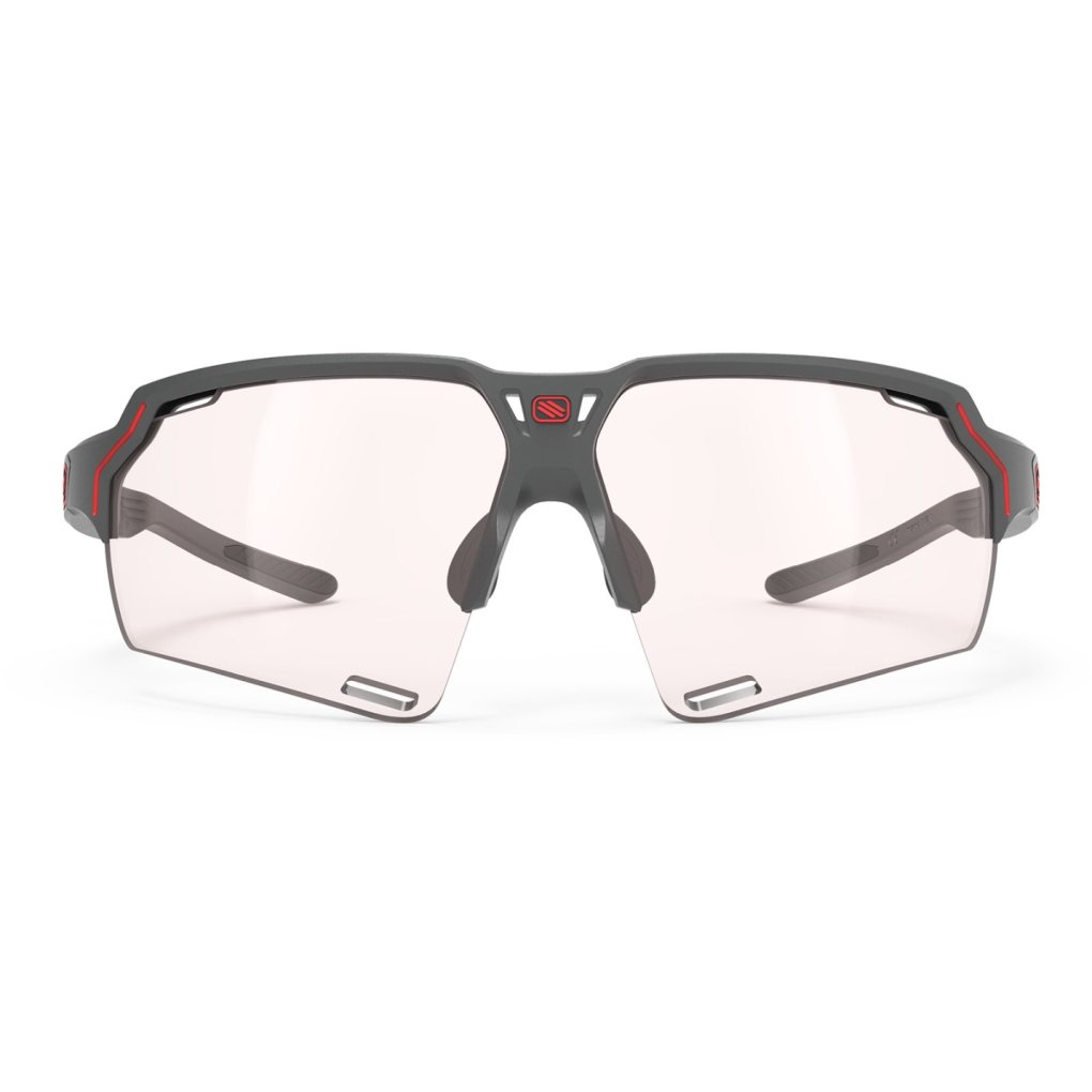 Rudy Project Deltabeat Glasses - Photochromic Lens - Charcoal Matte/ImpactX 2 Red