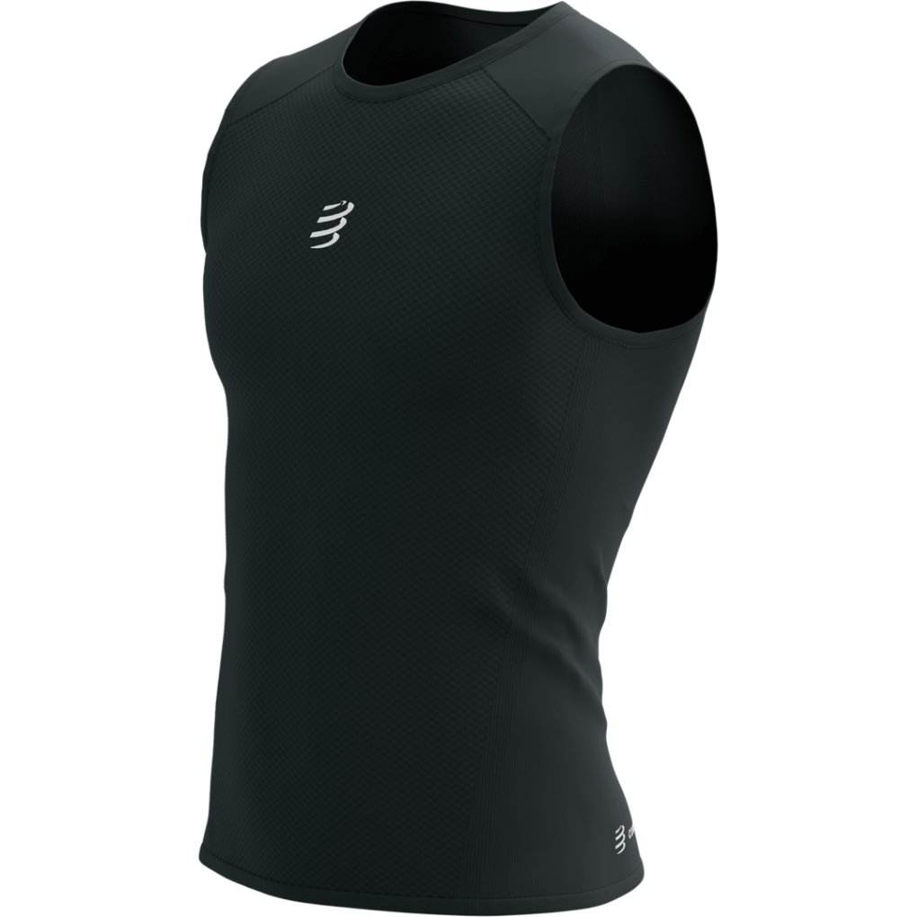 Compressport Trail Racing Tank Top Men - black